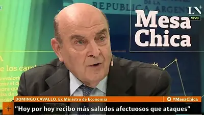 Reapareció Cavallo y destrozó al Gobierno Reapareció Cavallo y destrozó al Gobierno