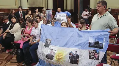 El duro mensaje de los familiares del ARA San Juan contra la Armada El duro mensaje de los familiares del ARA San Juan contra la Armada