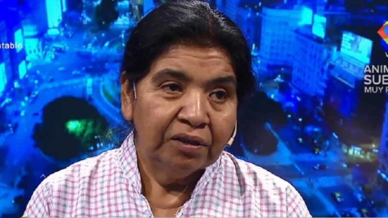 Margarita Barrientos: "A los comedores vienen más pibes y familias" 
