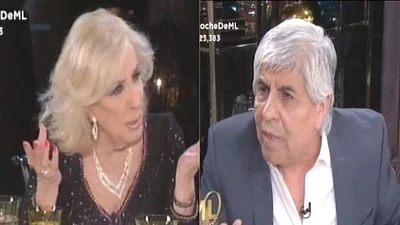 La picante chicana de Moyano a Mirtha Legrand en vivo porque no lo dejaba hablar La picante chicana de Moyano a Mirtha Legrand en vivo porque no lo dejaba hablar
