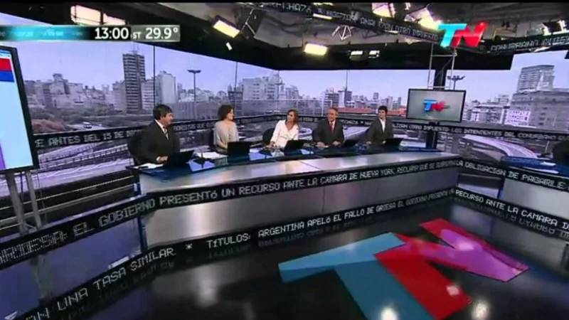 TN se desploma en el rating: perdió con Crónica el domingo