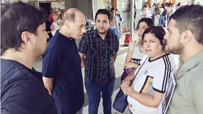 No dejaron ingresar a Zaffaroni a ver a D´Elía y presentarán un habeas corpus No dejaron ingresar a Zaffaroni a ver a D´Elía y presentarán un habeas corpus