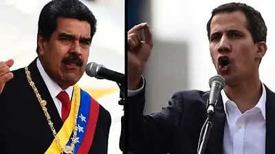 Maduró llamó a Guaidó en plena entrevista: "Deje de simular una presidencia que nadie eligió" Maduró llamó a Guaidó en plena entrevista: "Deje de simular una presidencia que nadie eligió"