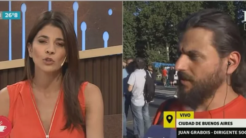 El fuerte cruce de Grabois con periodistas de La Nación: "Ustedes quieren..."