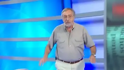 Papelón de Brandoni: se levantó de una entrevista por una frase de Tolosa Paz Papelón de Brandoni: se levantó de una entrevista por una frase de Tolosa Paz