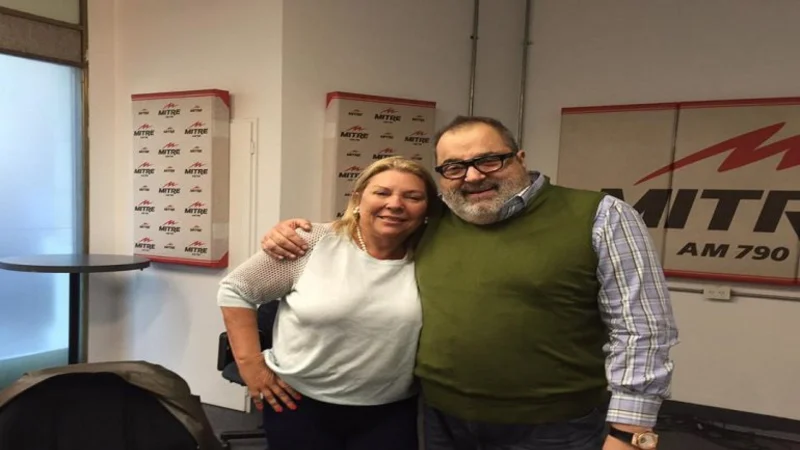 Carrió defendió a Lanata y Wiñazki, condenados por difundir información falsa sobre ex funcionario K