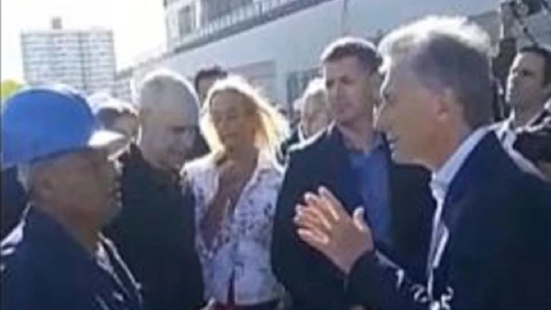 El presunto audio del obrero que criticó a Macri que está haciendo circular la Casa Rosada