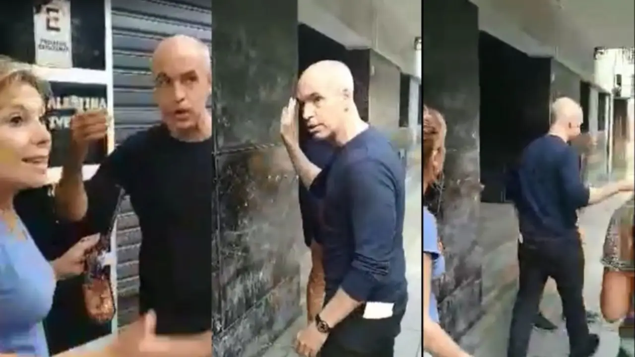 Vecinos enfurecidos escracharon e insultaron a Rodríguez Larreta