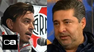 La picante respuesta de Gallardo a las chicanas de Angelici por el descenso de River La picante respuesta de Gallardo a las chicanas de Angelici por el descenso de River
