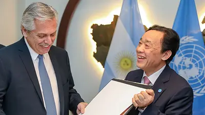 Alberto Fernández confirmó que la FAO colaborará en la lucha contra el hambre Alberto Fernández confirmó que la FAO colaborará en la lucha contra el hambre