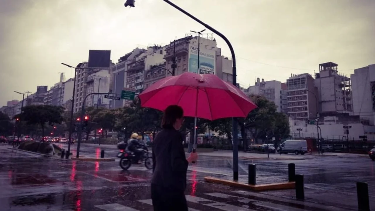 Pronóstico del tiempo 25 de noviembre: alerta por tormentas con lluvias intensas en CABA y la zona central