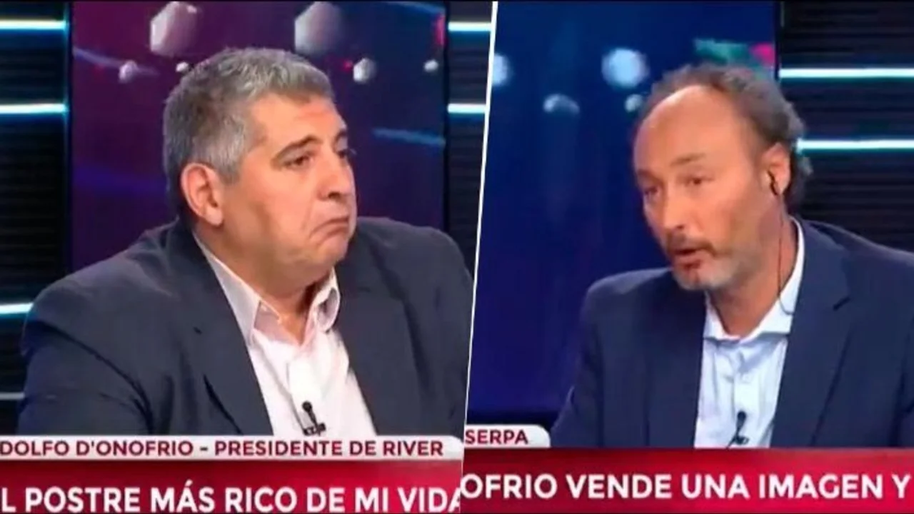 El tenso cruce de dos periodistas de TyC Sports por la chicana de Rodolfo D'Onofrio por la Superfinal de la Cop Libertadores