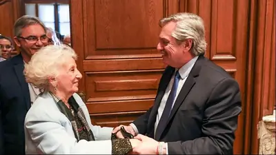 Estela de Carlotto pidió "resolver el problema del negacionismo" de la dictadura Estela de Carlotto pidió "resolver el problema del negacionismo" de la dictadura