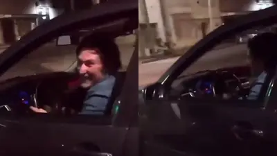 El video viral de Javier Milei "pisteando" donde infringe la ley El video viral de Javier Milei "pisteando" donde infringe la ley