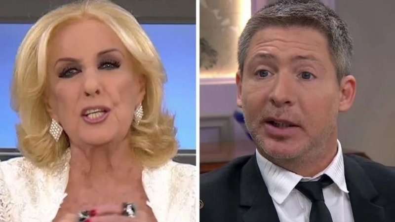 Mirtha Legrand y Adrián Suar