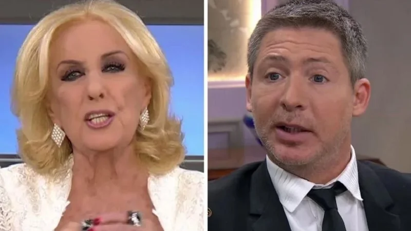 Mirtha Legrand y Adrián Suar