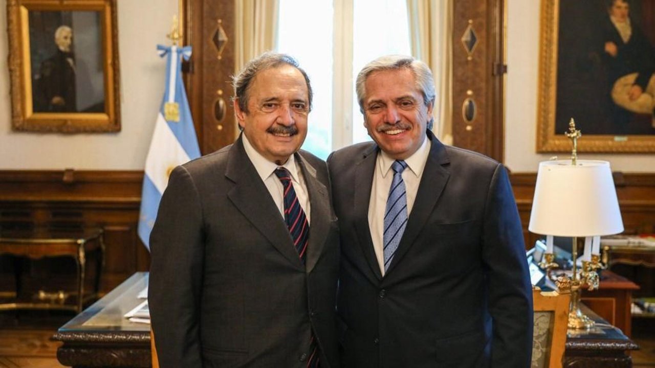 Alberto Fernández recibió a Ricardo Alfonsín, el embajador en España que quiere el Gobierno