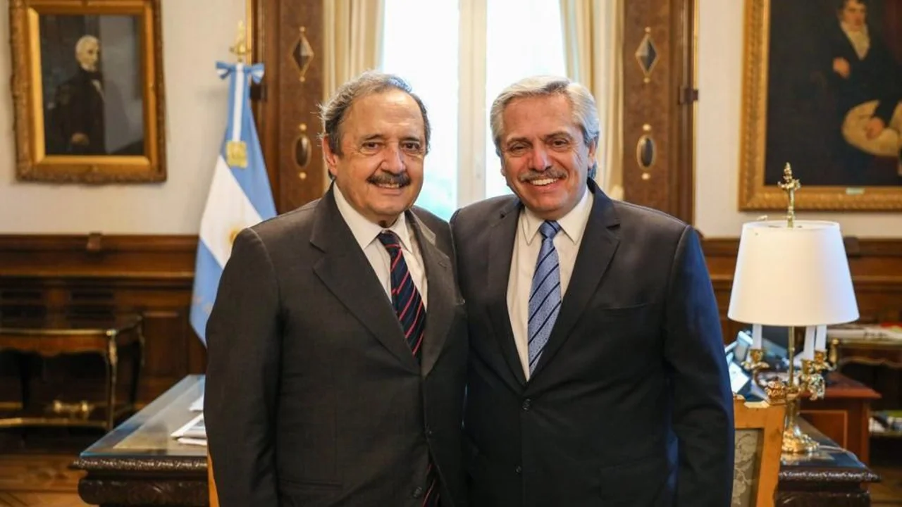 Alberto Fernández recibió a Ricardo Alfonsín, el embajador en España que quiere el Gobierno