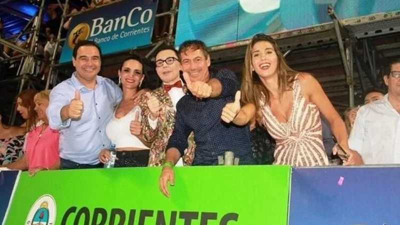 Luis Naidenoff rompió el silencio y explicó la polémica foto con Cinthia Fernández