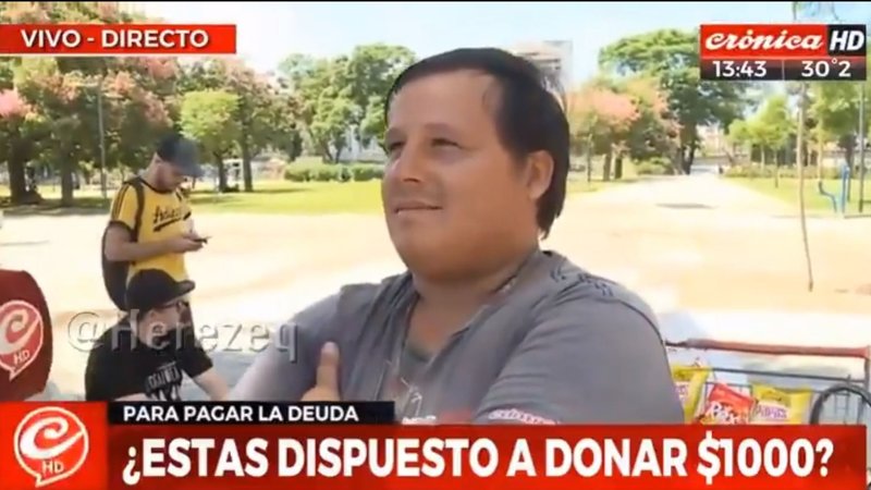 Contra Macri: tremenda respuesta de un vecino cuando le preguntaron si ayudaría a pagar la deuda con el FMI