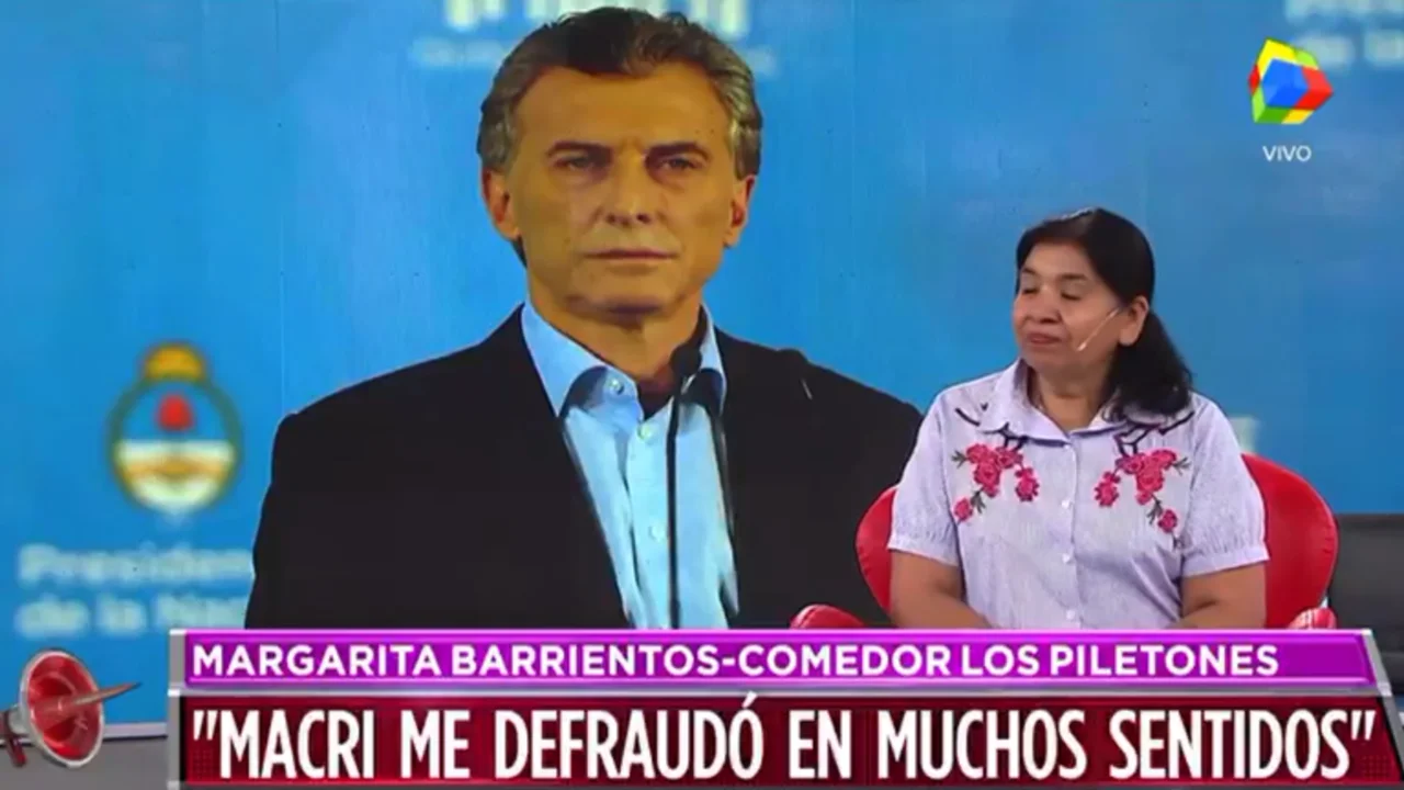 Margarita Barrientos reveló que Macri la dejó sola tras perder las elecciones