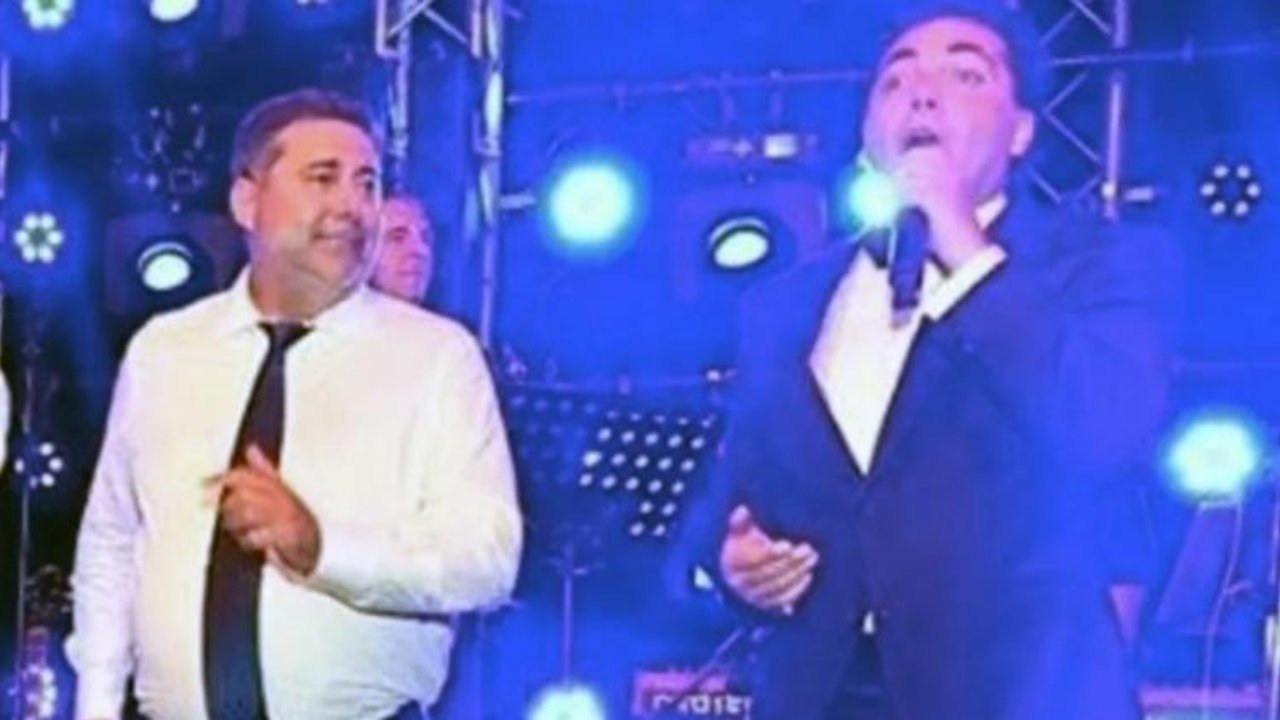 La fiesta de Daniel Angelici con Cristian Castro
