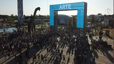 Inauguran la "Feria Nuestra" en Tecnópolis: la feria de le economía popular Inauguran la "Feria Nuestra" en Tecnópolis: la feria de le economía popular