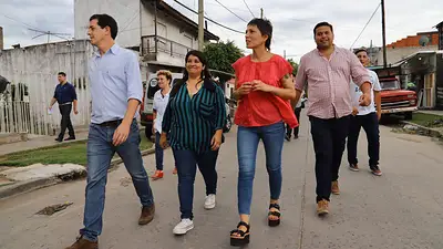 Mayra Mendoza y "Wado" De Pedro anunciaron la creación de una nueva sede del Renaper en Quilmes Mayra Mendoza y "Wado" De Pedro anunciaron la creación de una nueva sede del Renaper en Quilmes