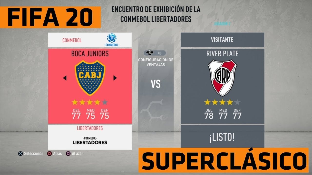 Atención gamers: Vuelve el Superclásico a FIFA 20