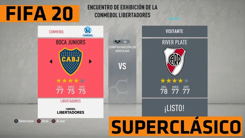 Atención gamers: Vuelve el Superclásico a FIFA 20