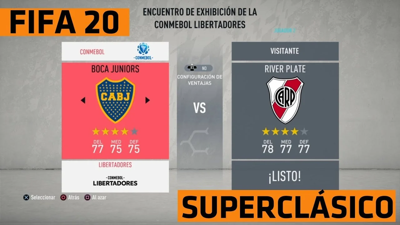 Atención gamers: Vuelve el Superclásico a FIFA 20