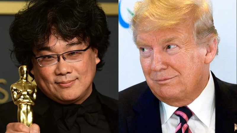 Donald Trump arremetió furioso contra la victoria de Parasite y Brad Pitt en los premios Oscar