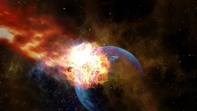 Increíble hallazgo de la NASA: captan el primer impacto de un meteorito en otro planeta Increíble hallazgo de la NASA: captan el primer impacto de un meteorito en otro planeta
