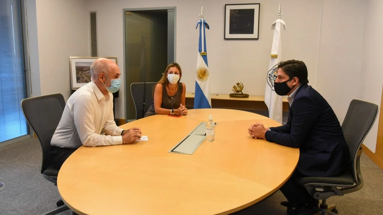 Trotta se reunió con Larreta: clases con "presencialidad cuidada" en Ciudad