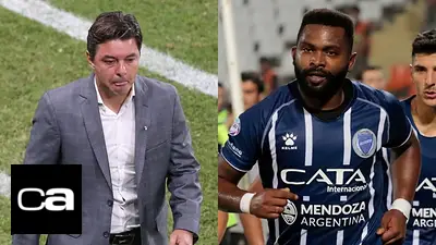 Marcelo Gallardo y Santiago "el Morro" García Marcelo Gallardo y Santiago "el Morro" García
