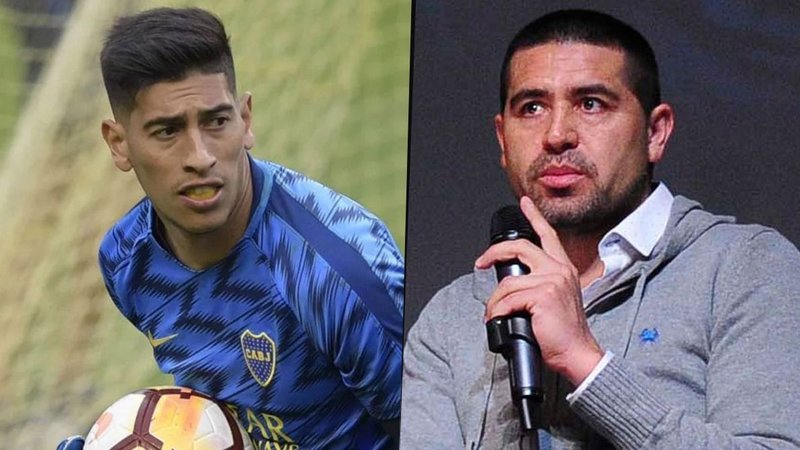 Esteban Andrada y la charla que tuvo con Juan Román Riquelme en Boca