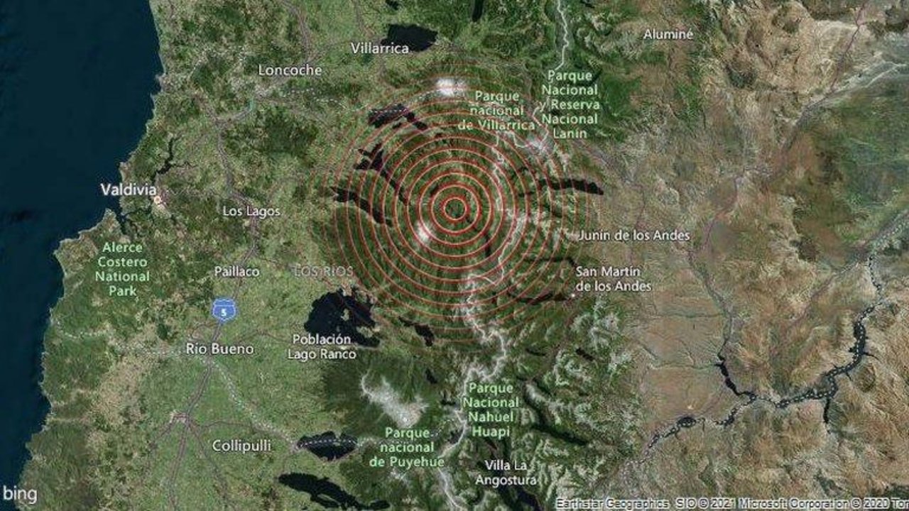 Un sismo en Chile hizo temblar Bariloche y San Martín de los Andes