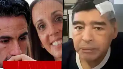 El macabro mensaje que deja al descubierto a los médicos de Diego: "Ya limpié todo" El macabro mensaje que deja al descubierto a los médicos de Diego: "Ya limpié todo"