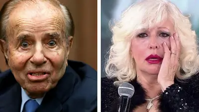 El profundo dolor de Luisa Albinoni por la muerte de Carlos Menem El profundo dolor de Luisa Albinoni por la muerte de Carlos Menem