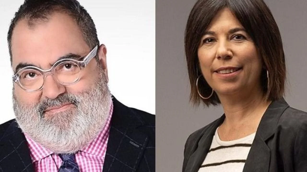 Jorge Lanata y María O'Donell