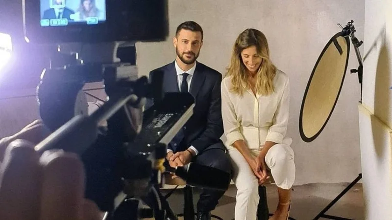 Diego Leuco y Luciana Geuna