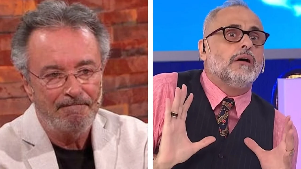 Oscar Martínez y Jorge Rial.
