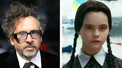 Tim Burton. Netflix. Wednesday. Merlina Addams. Los locos Addams. Tim Burton. Netflix. Wednesday. Merlina Addams. Los locos Addams.