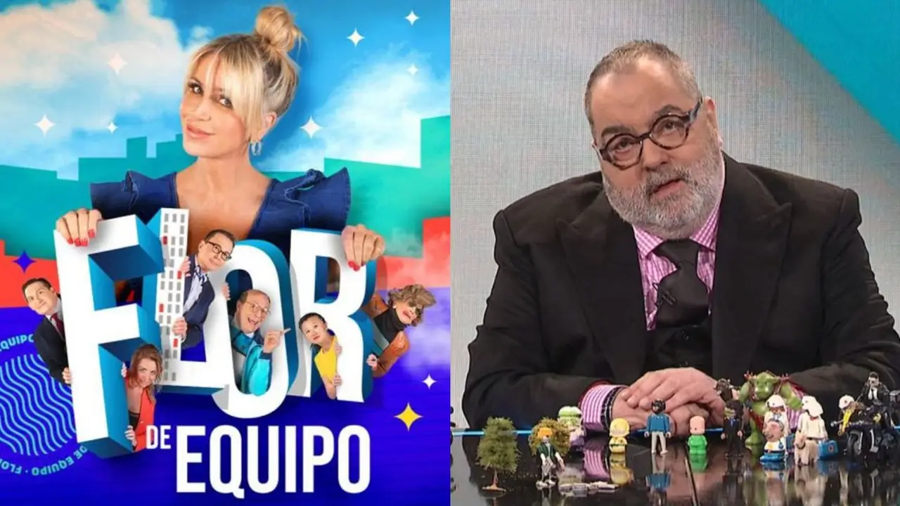 Flor de Equipo y Jorge Lanata