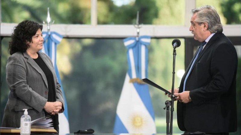 Quinta de Olivos: Carla Vizzotti juró como ministra de Salud