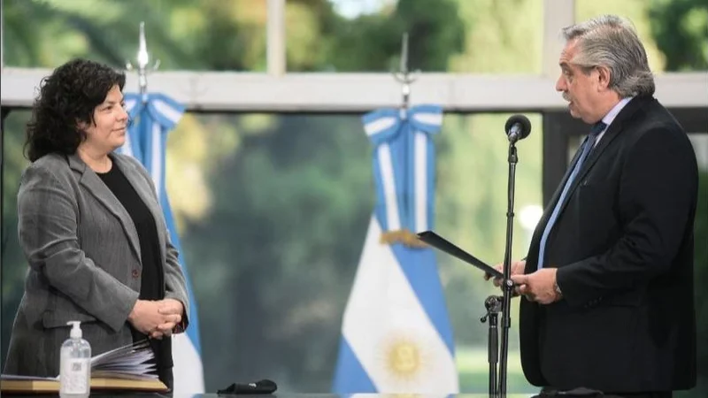 Quinta de Olivos: Carla Vizzotti juró como ministra de Salud