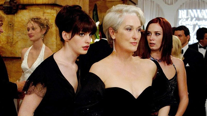 Anne Hathaway. El diablo viste a la moda.
