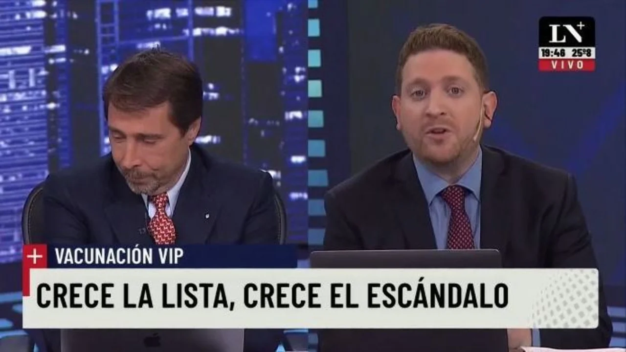 Jonatan Viale y Eduardo Feinmann