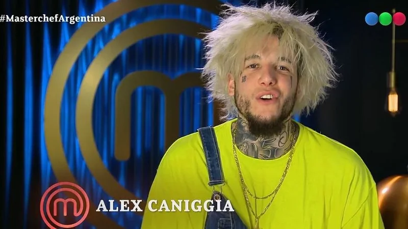 Alex Caniggia volvió a MasterChef y se comió un llamado de atención del jurado