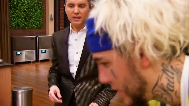 Santiago Del Moro y Alex Caniggia